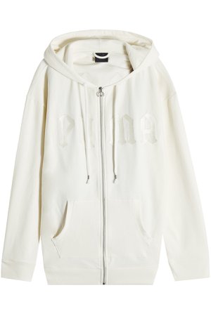 Zip-Up Hoodie with Cotton Gr. M