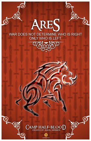 cabin 5 ares | CHB Cabin Poster Ares by jimuelmaurer26 | Percy jackson cabins, Percy jackson, Percy jackson fandom