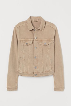 Denim Jacket - Light beige - Ladies | H&M US