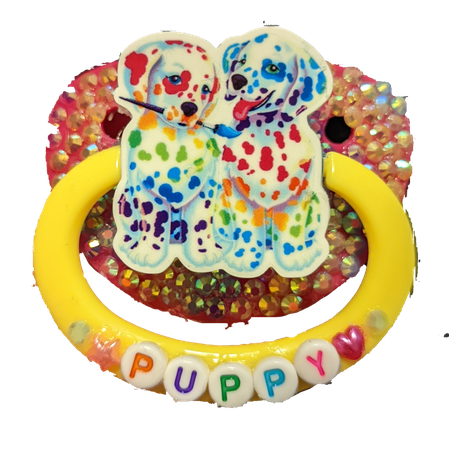 lisa frank puppy paci sproutfits sfw agere