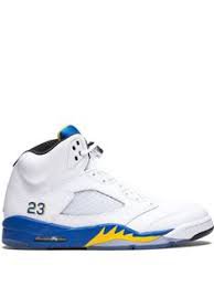 Blue white black and yellow Jordans - Google Search
