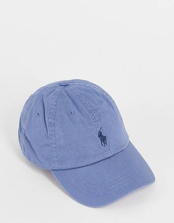 Polo Ralph Lauren cap in blue with pony logo | ASOS