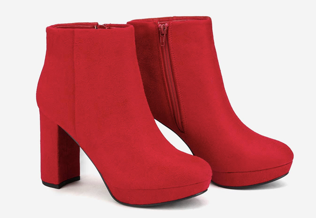 Red bootie