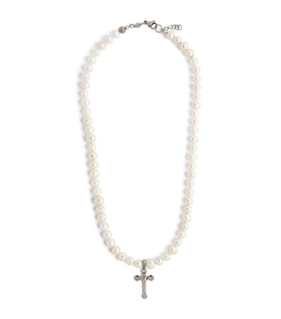 Nialaya Jewelry Baroque Pearl Necklace | Harrods AU