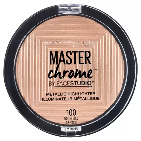 Maybelline Face Studio Master Chrome Metallic Highlighter - 0.24oz : Target
