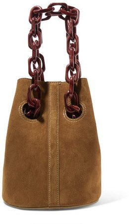 Trademark - Goodall Suede Bucket Bag - Brown