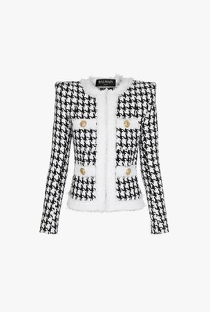 ‎ ‎ ‎Tweed Suit Jacket ‎ for ‎Women‎ - Balmain.com