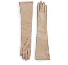 Taupe Opera Gloves
