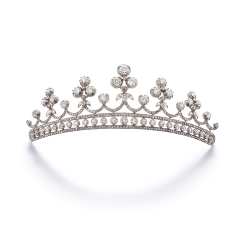 shamrock clover tiara
