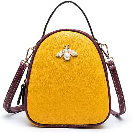 XIN BARLEY Small Crossbody Bags Shoulder Bag for Women Bee Ladies Messenger Bags Purse Handbags Black: Handbags: Amazon.com