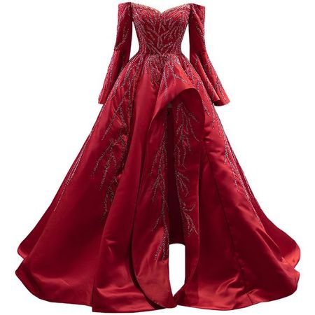Queen Of Hearts, red, gown