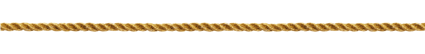 gold rope horizontal