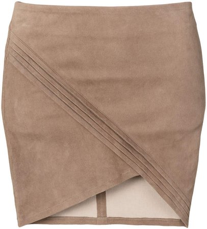 wrap-effect skirt