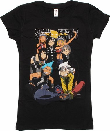 Soul Eater Group Shot Baby Tee