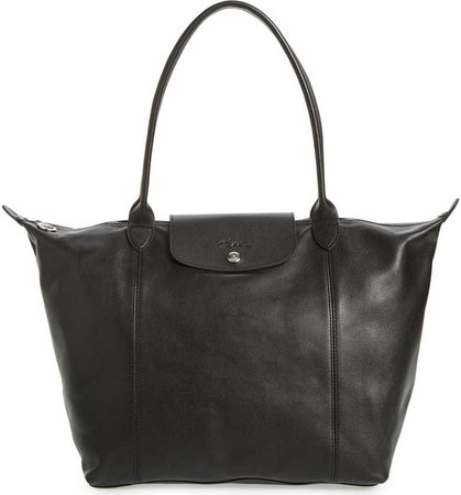 Longchamp Le Pliage Cuir Leather Tote (Nordstrom Exclusive) | Nordstrom