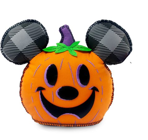 Disney store Halloween Mickey pillow