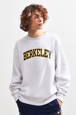 Champion UO Exclusive Georgetown University Inside Out Crew-Neck Sweatshirt | Urban Outfitters