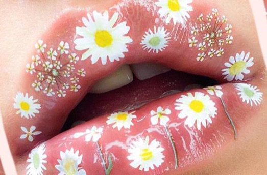 floral lips