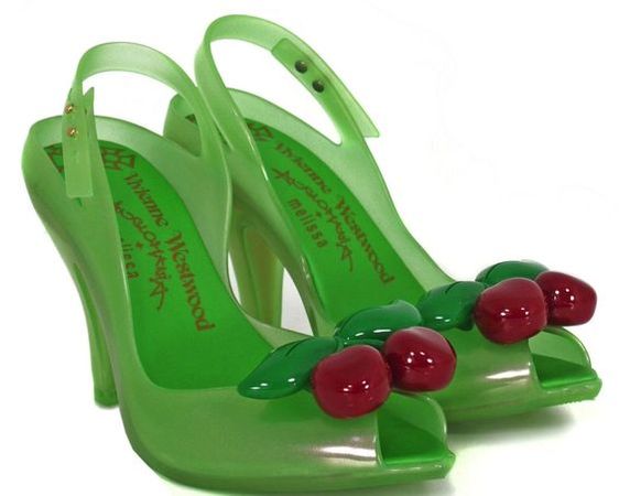 Jelly cherry heels