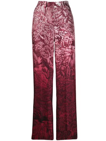 F.r.s For Restless Sleepers Patterned Straight-Leg Trousers