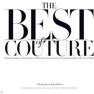 The Best Of Couture