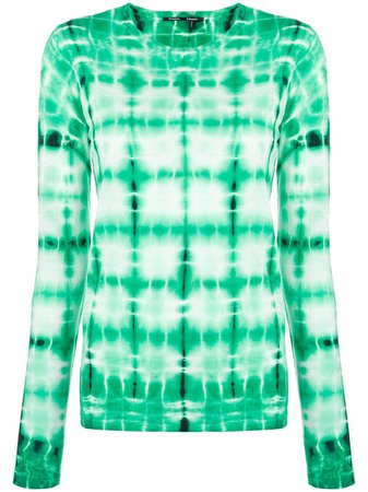 Proenza Schouler Tie Dye Long Sleeve T-Shirt Ss20 | Farfetch.com
