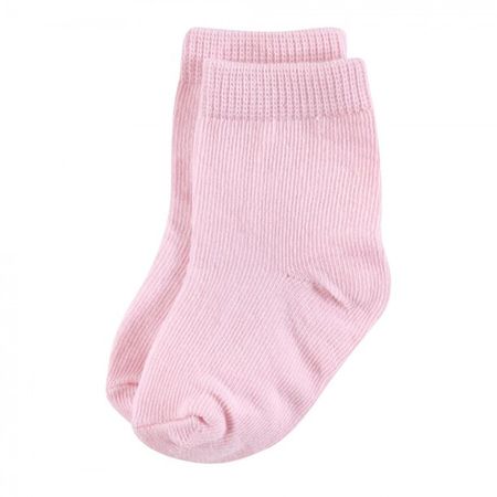 Touched by Nature Baby Girl Organic Cotton Socks, Navy Lt. Pink, 0-6 Months - Walmart.com