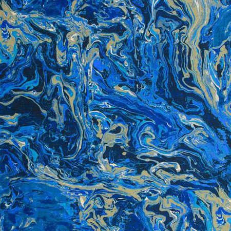Blue Marbled Background