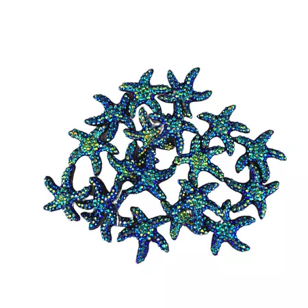 Jest Jewelz Face Painting Gems | Small Green Starfish - 1 tbsp (21 gem — Jest Paint - Face Paint Store