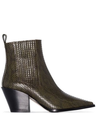 Aeyde Kate 80mm Ankle Boots - Farfetch
