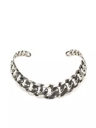 Alexander McQueen Chain Chocker Necklace - Farfetch