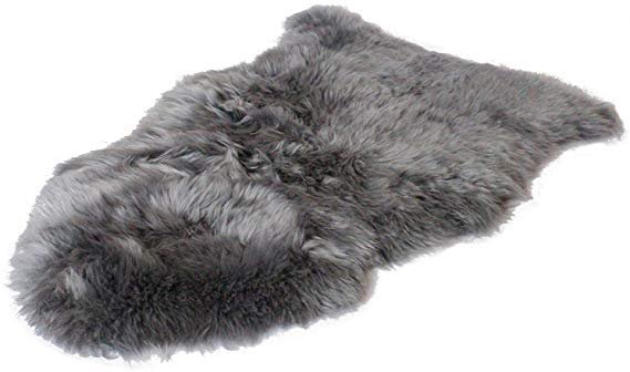Amazon.com: Outlavish Sheepskin Rug Soft Genuine Natural Merino (2' x 3', Grey): Home & Kitchen