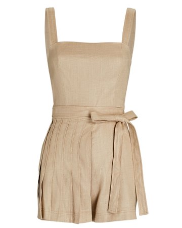 Alexis Linosa Pleated Layered Romper | INTERMIX®