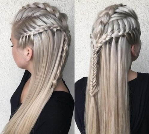 Platinum Blonde Hair (Khaleesi Style)