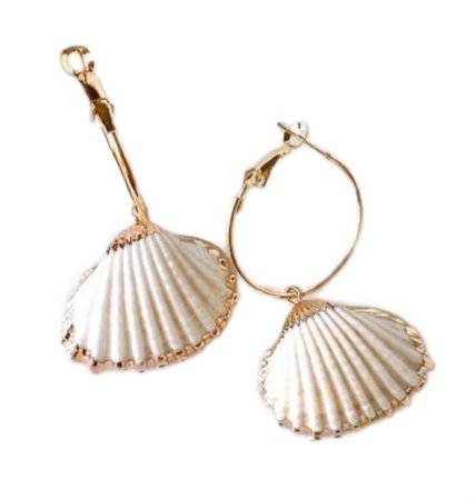 The Songbird Collection Sea Shell Earrings