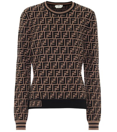 Ff Jacquard Sweater | Fendi - Mytheresa