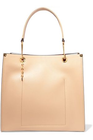 Marni | Large two-tone textured-leather tote | NET-A-PORTER.COM
