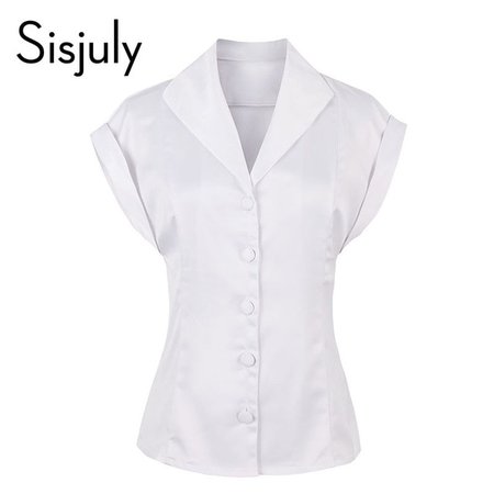 Sisjuly-women-blouses-vintage-white-button-pullover-v-neck-casual-shirts-short-sleeve-female-fashion-collar.jpg_640x640.jpg (640×640)