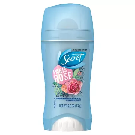 Secret Fresh Antiperspirant And Deodorant Invisible Solid Paris Rose - 2.6oz : Target