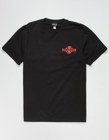 INDEPENDENT Cross Fill Mens T-Shirt - BLACK - 373215100 | Tillys