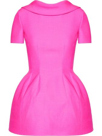Valentino Crepe Couture bow-detail Short Dress - Farfetch