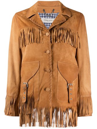 Golden Goose Esperanza Fringed Leather Jacket - Farfetch