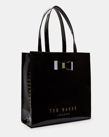 Soft large icon bag - Black | Bags | Ted Baker UK