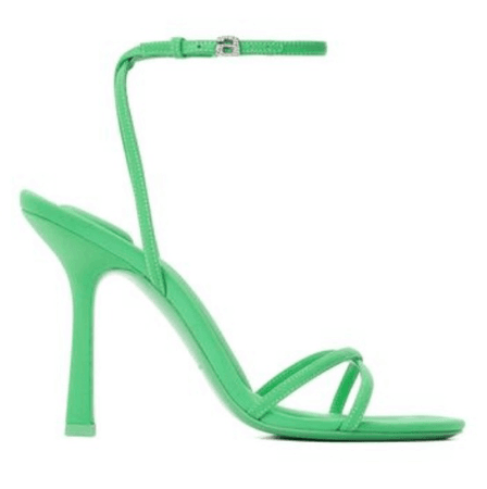 Alexander Wang green sandal