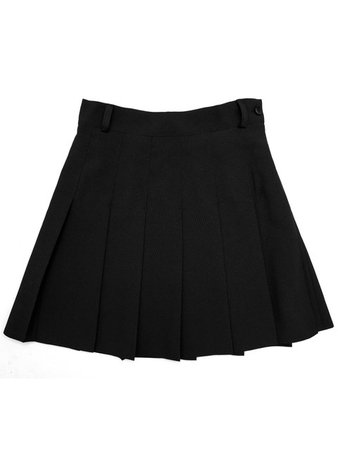 Black tennis belt skirt