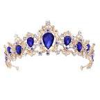 silver and blue tiara - Google Search