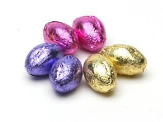 Palmer Foil Wrapped Milk Chocolate Eggs - 5 lb. - Candy Favorites