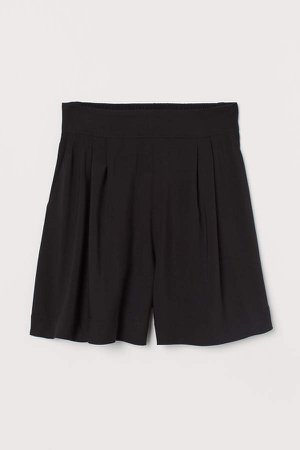 Shorts High Waist - Black
