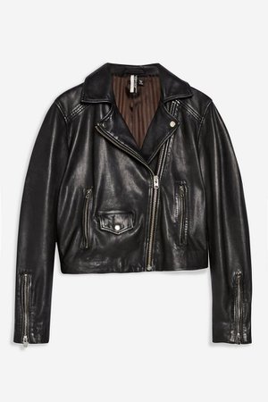 Faux Leather Biker Jacket | Topshop