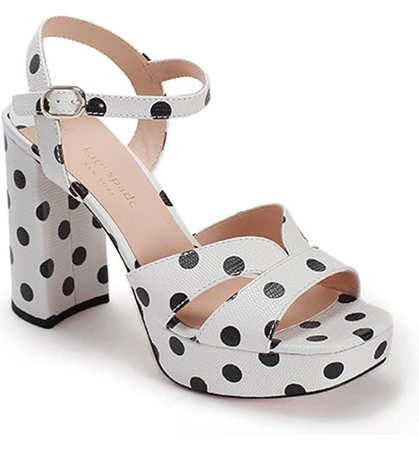 kate spade new york delight dot platform sandal (Women) | Nordstrom